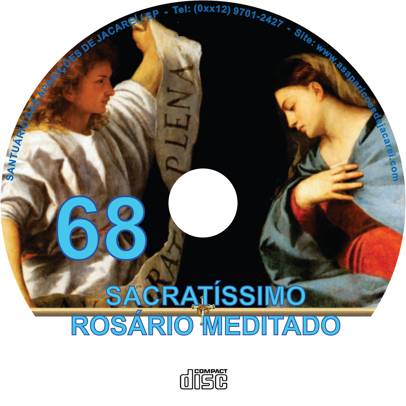 CD Rosário Meditado 068 CD Rosário Meditado 068